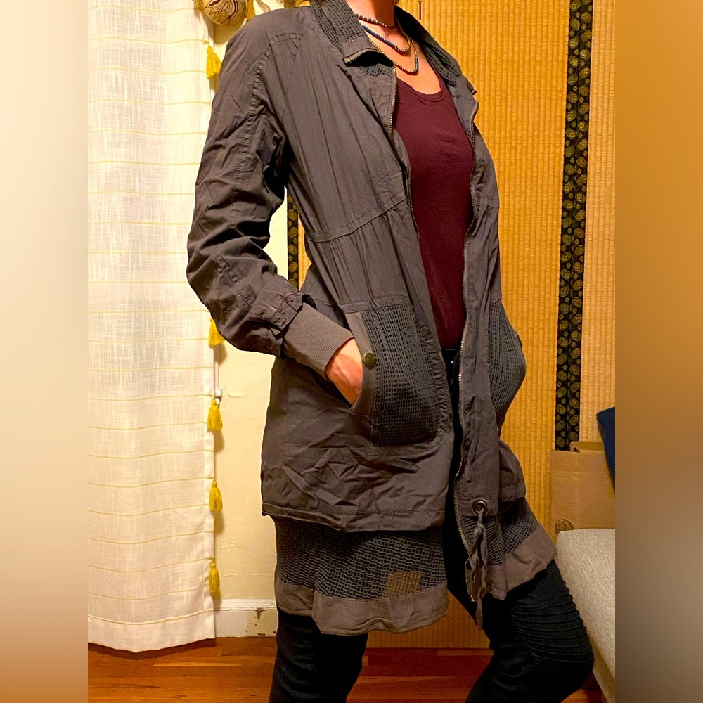 XVI jacket with mesh details